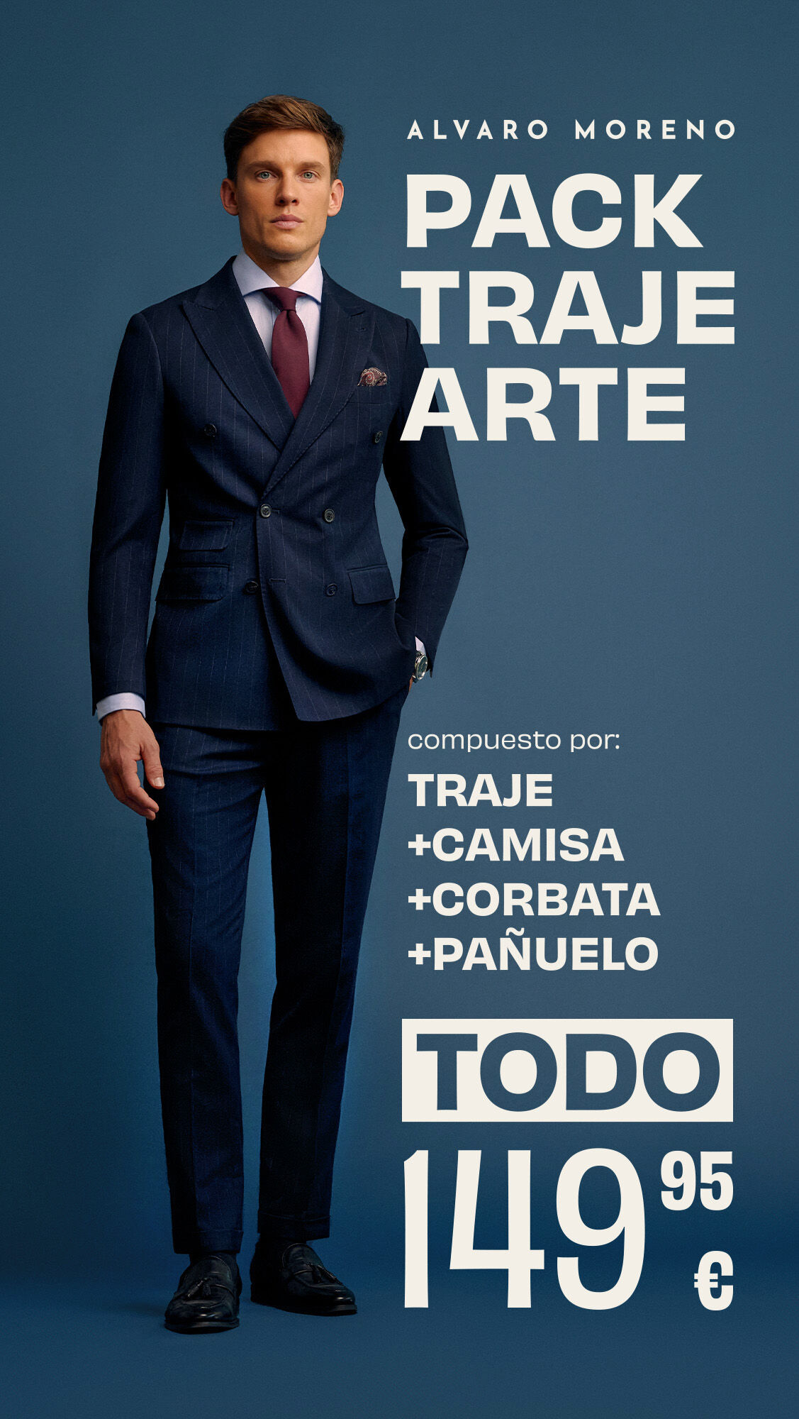 Alvaro Moreno Viste al hombre que quieres ser