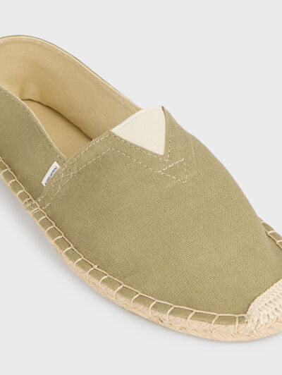 ESPADRILLES CANVAS VERDE