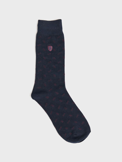 CALCETINES SET AZUL MARINO