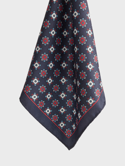 PA&Ntilde;UELO PRINTED AZUL MARINO