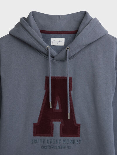 SUDADERA MOMENT AZUL