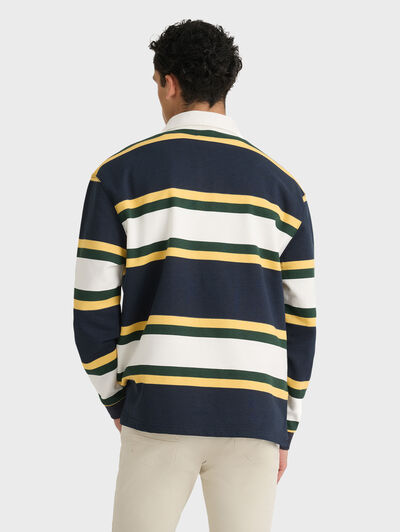 POLO CARSON AZUL MARINO