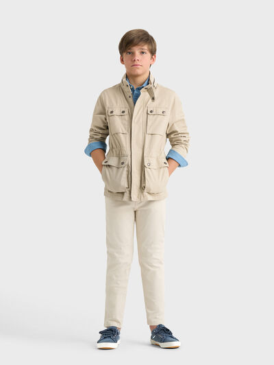 CORTAVIENTOS PHIL KIDS BEIGE