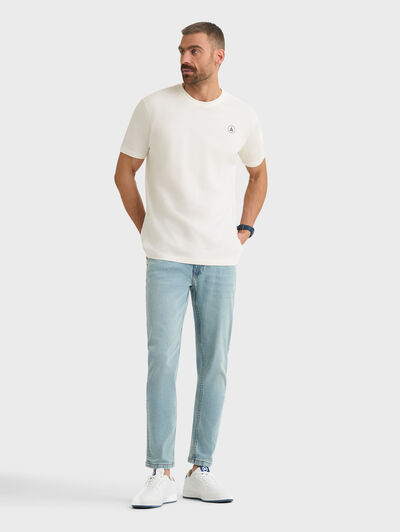 CAMISETA RUBBER BLANCO