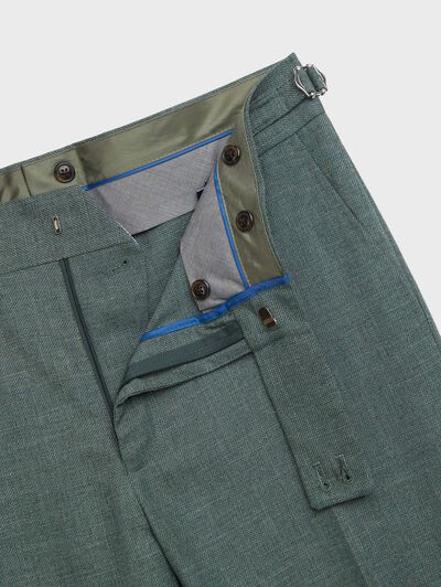 PANTALON NAPOLI STRUCTURE VERDE