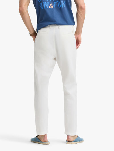 PANTALON FORMENTERA BLANCO