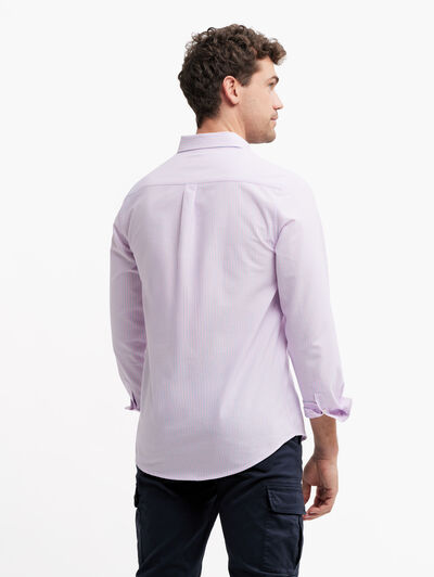 CAMISA PIN POINT RAYAS