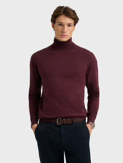 JERSEY ROLL COLLAR