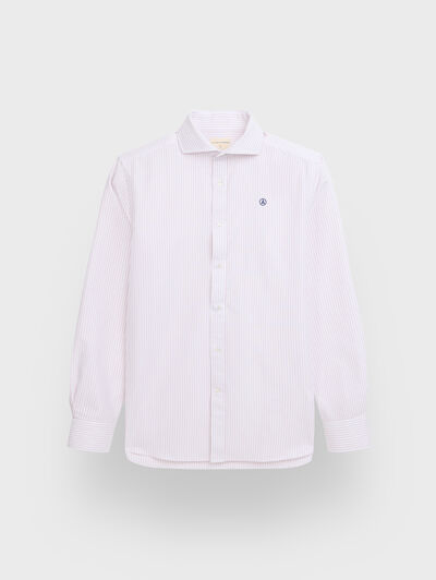 CAMISA OXFORD SUNSET BURDEOS