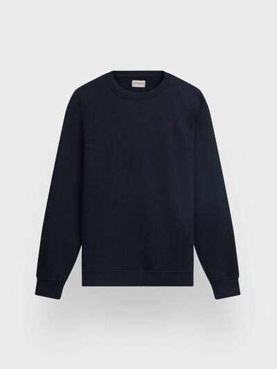 SUDADERA BASICA AZUL MARINO