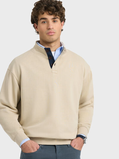 SUDADERA LORENTE BEIGE