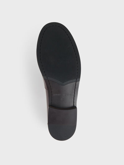 MOCASIN CASTIZO BORLAS BURDEOS