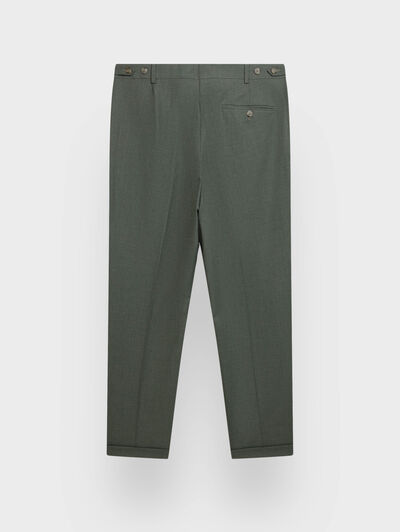 PANTALON NAPOLI TROPICAL VERDE
