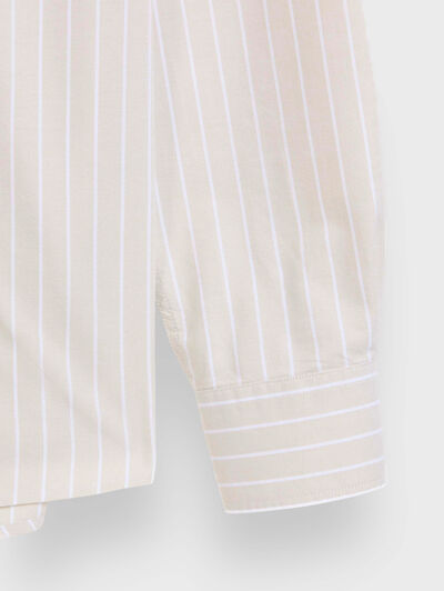 CAMISA OXFORD STRIPES VERDE