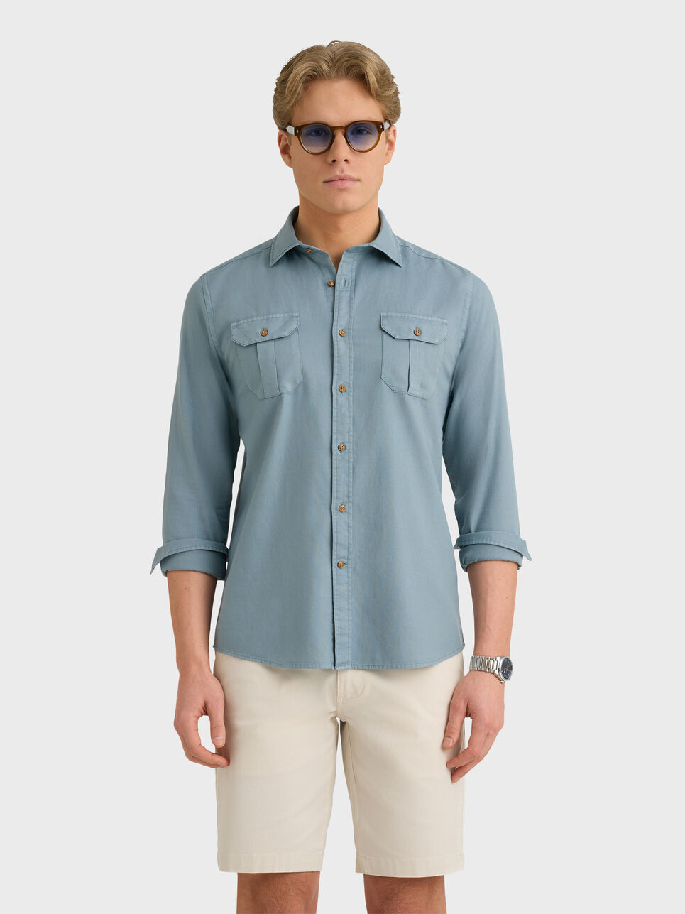 CAMIS PANAMA BOLSILLOS