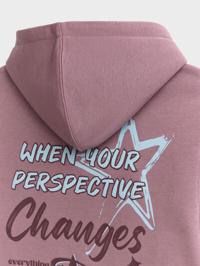 SUDADERA PERSPECTIVE KIDS VIOLETA