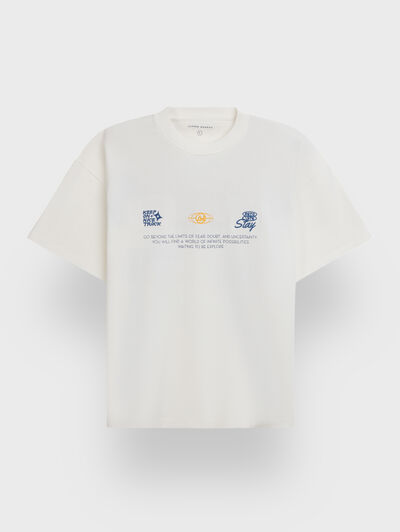 CAMISETA POTENTIAL  BLANCO