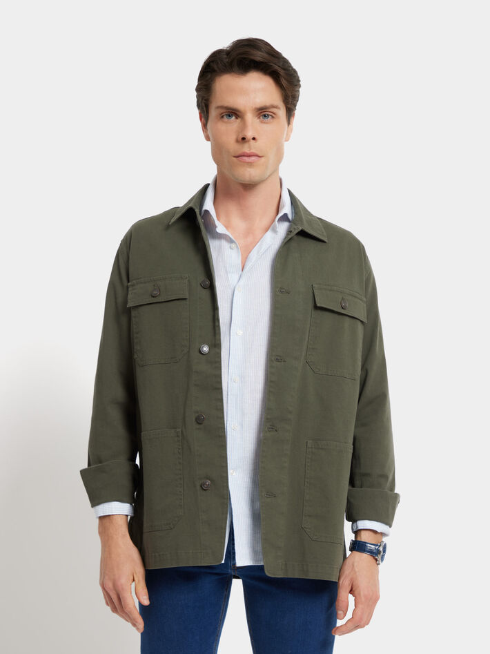 SOBRECAMISA VERDE