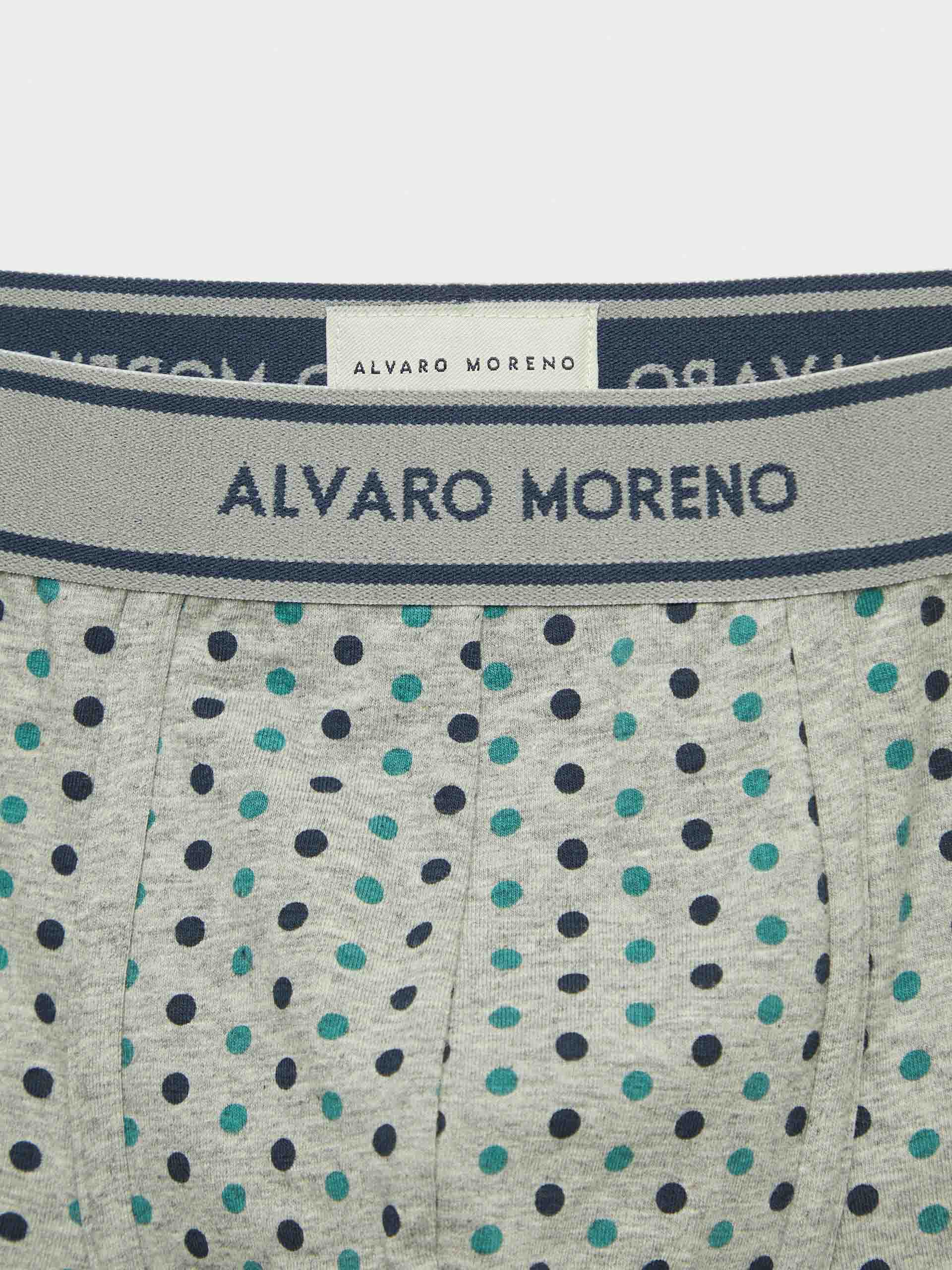 BOXER SPOT AZUL MARINO