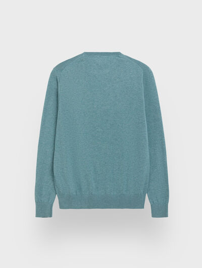 JERSEY ROUND NECK AZUL