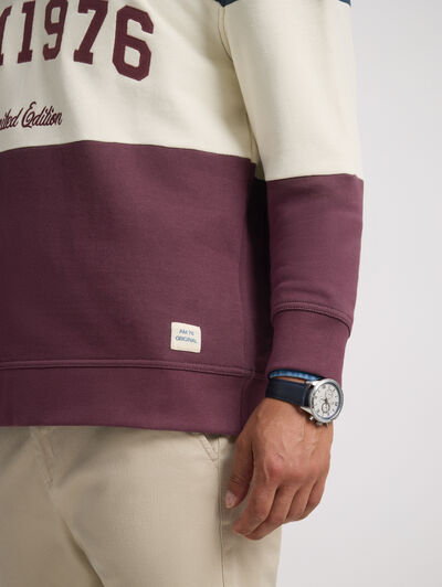 SUDADERA POLO 1976 AZUL MARINO