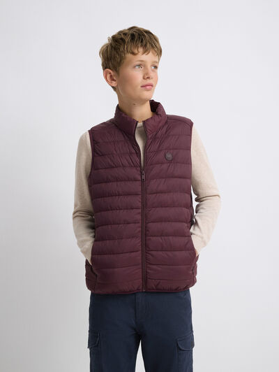 CHALECO NIRO KIDS BURDEOS