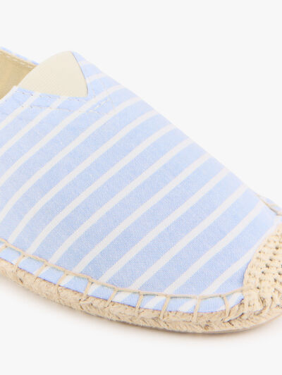 ESPADRILLES RAYAS BEACH CELESTE