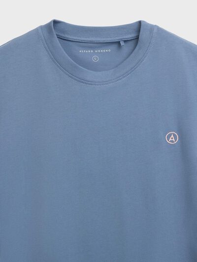 CAMISETA OVERSIZE AZUL