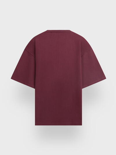 CAMISETA CORE BURDEOS