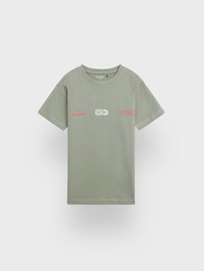CAMISETA CONFIDENT KIDS VERDE