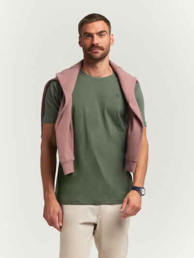CAMISETA BASICA VERDE