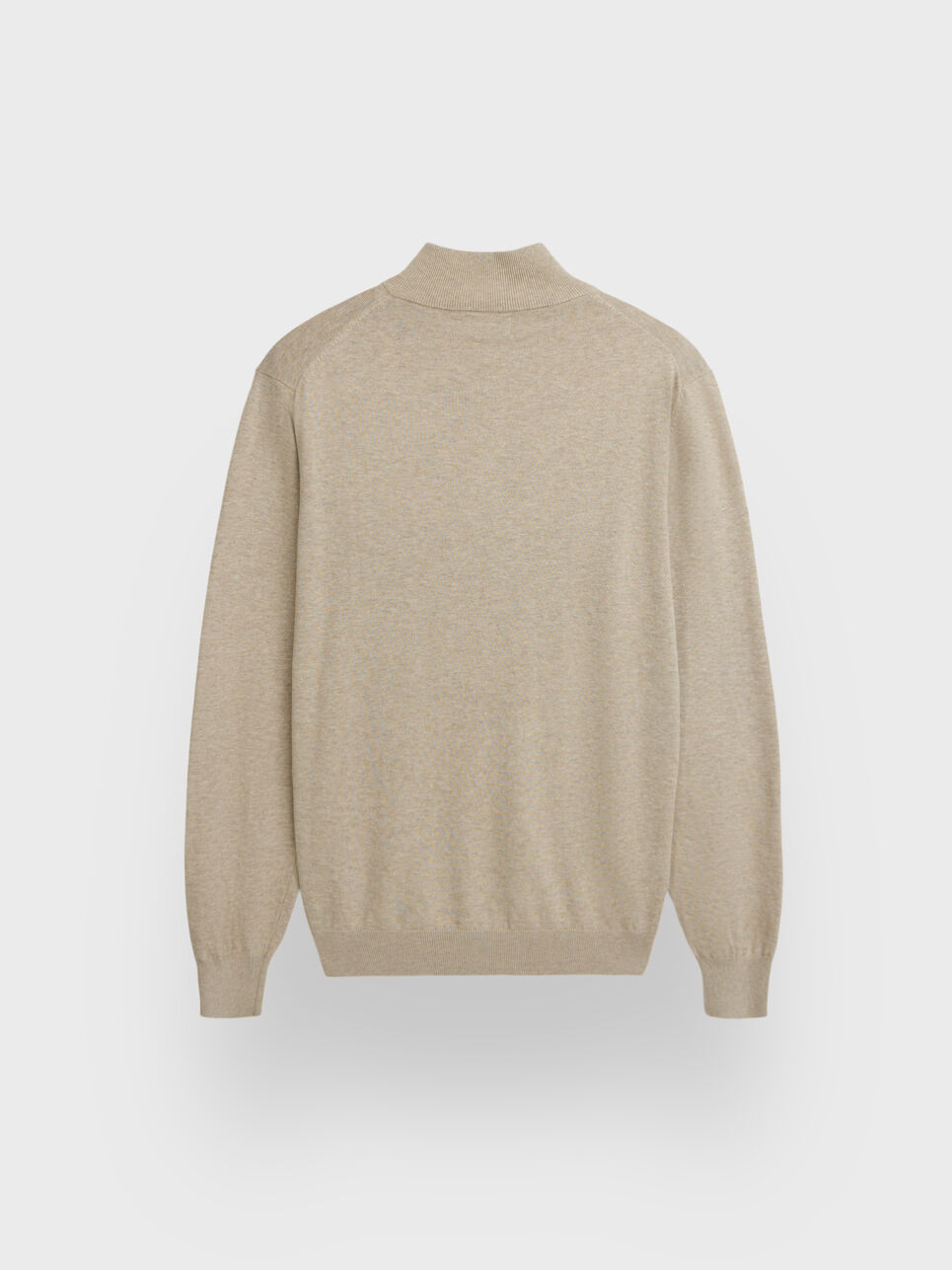 JERSEY BUTTON COLLAR