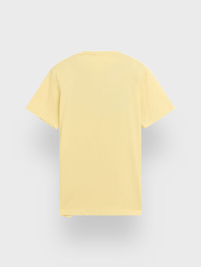 CAMISETA BASICA AMARILLO