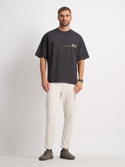 CAMISETA SUSHI GRIS