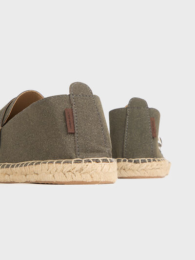 ESPADRILLES HEBILLAS VERDE