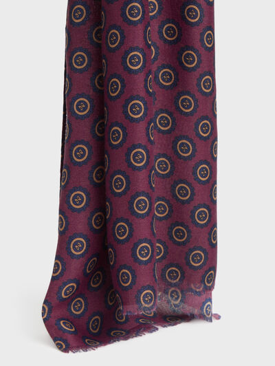 FOULARD PRINT BURDEOS