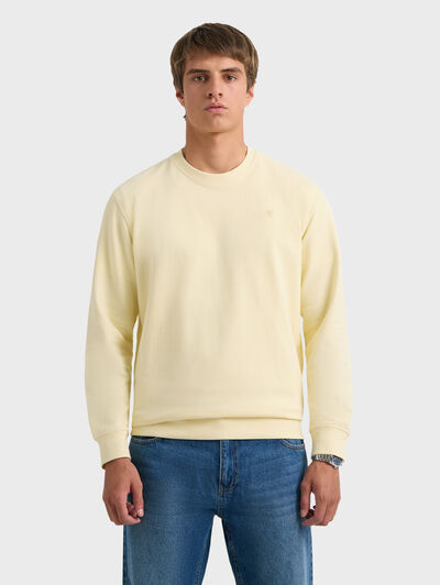 SUDADERA BASIC FANCY AMARILLO