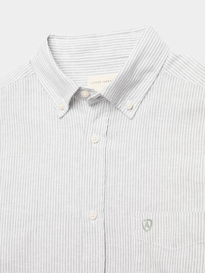 CAMISA LINO RAYAS BD