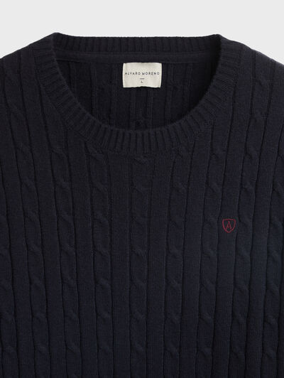 JERSEY OLD MONEY AZUL MARINO