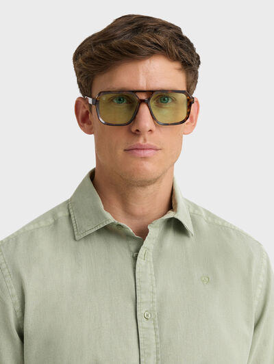 CAMISA LINO GD VERDE