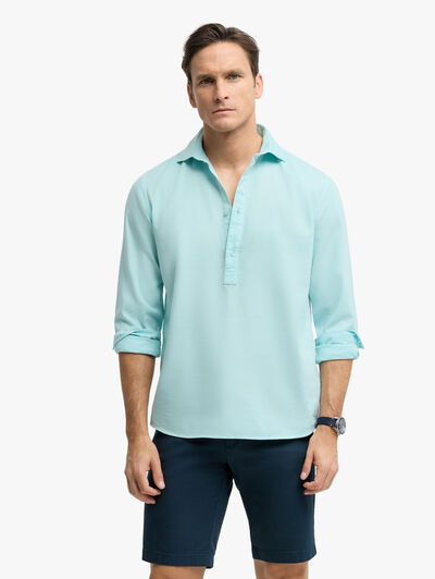 POLERA PANAMA DYE VERDE AGUA