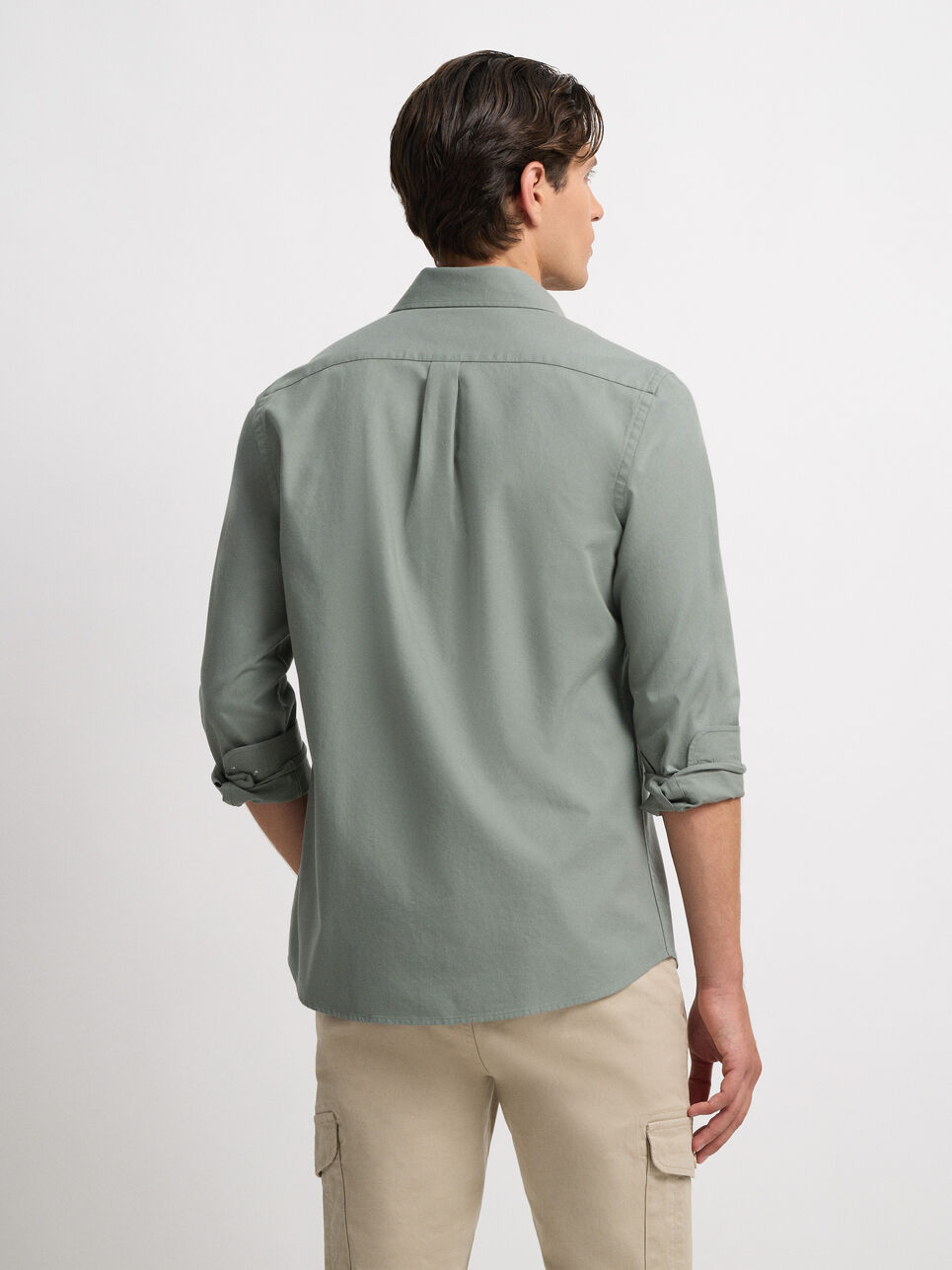 CAMISA TWILL PEACH