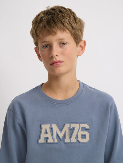 SUDADERA OFFICIAL KIDS AZUL