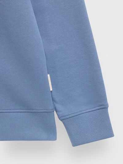 SUDADERA COLLEGE AZUL