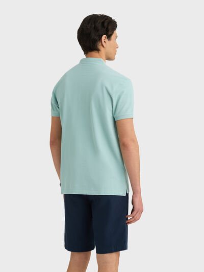 POLO MAO TRENDY VERDE AGUA