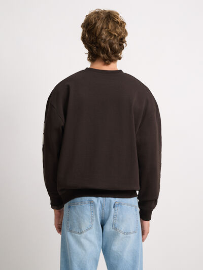 SUDADERA WANDERLUST MARR&Oacute;N