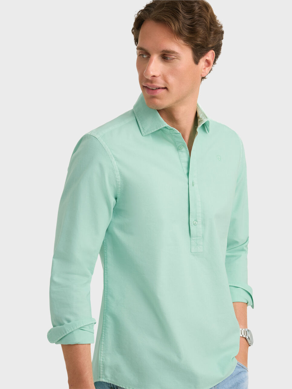 POLERA OXFORD DYE