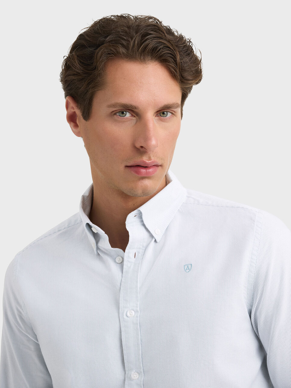 CAMISA OXFORD MIL RAYAS