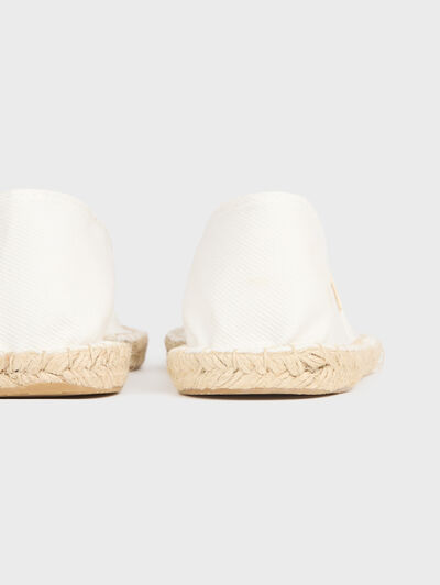 ESPADRILLES DIAGONAL BLANCO