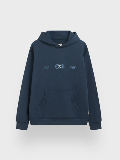 SUDADERA START AZUL MARINO